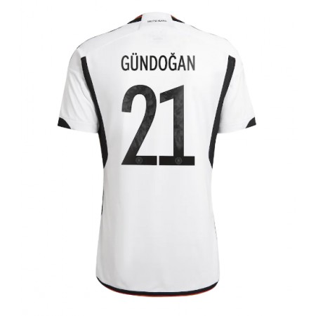 Camisetas Alemania Ilkay Gundogan 21 Primera Copa Mundial 2022 - Hombre Camisetas Alemania Ilkay Gundogan 21 Primera Copa Mundial 2022 - Hombre